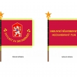 Zástava používaná po roce 1985