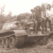 voj. �trb��, voj. Kratochv�l, voj. Janota, voj. Valach a vynikaj�c� kucha� voj. J�n Koji�,